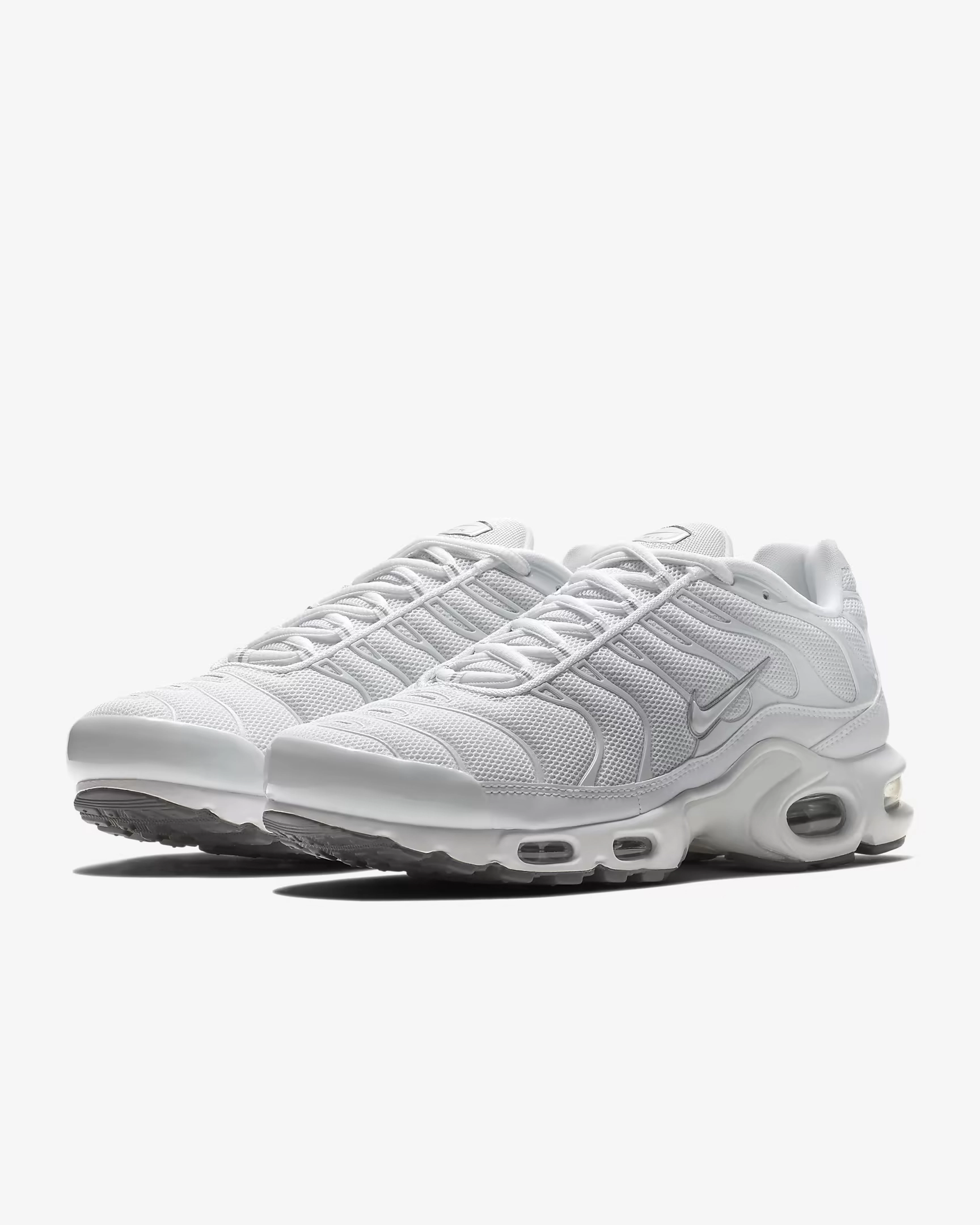 Nike Air Max Plus white sneaker - view 5